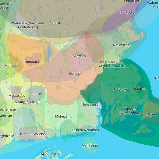 Senior Symposia Community Engagement   Mass Indigenous Land Map 